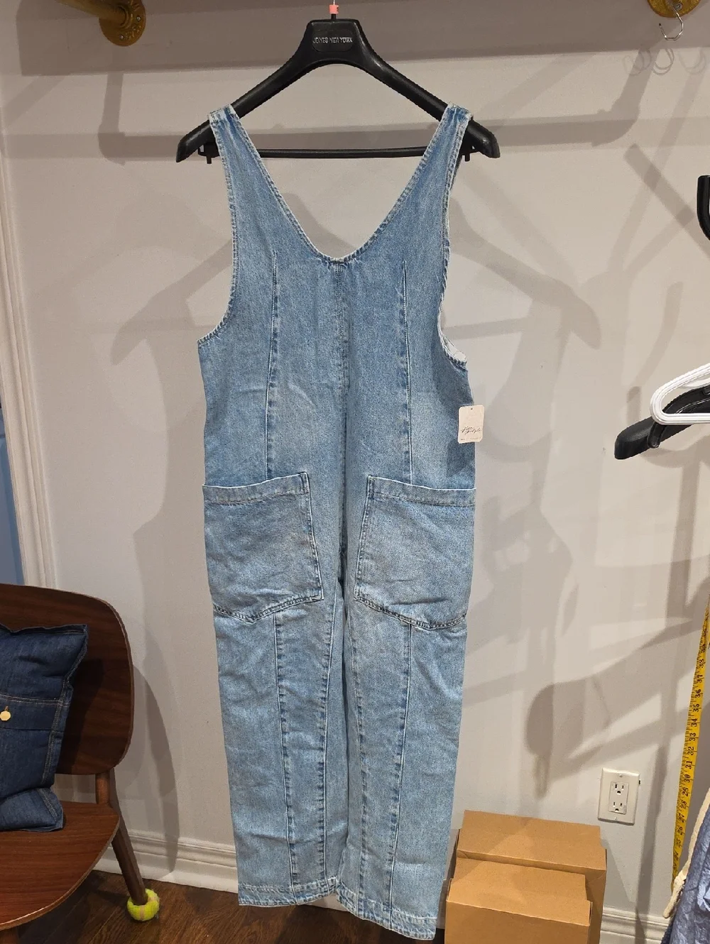 NWT XS Free People High Roller Jumpsuit - Picture 3 of 8